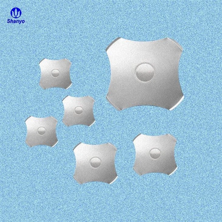 Four Legs Metal Snap Domes
